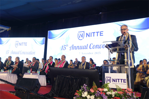 Nitte (DU) holds 15th Annual Convocation