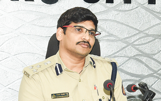 Police Commissioner Sudheer Kumar Reddy