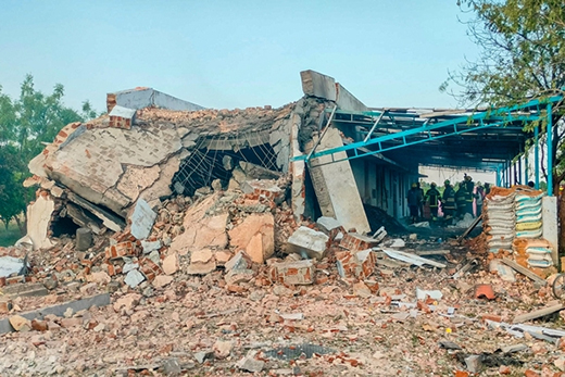 Fireworks Unit Blast in Tamil Nadu