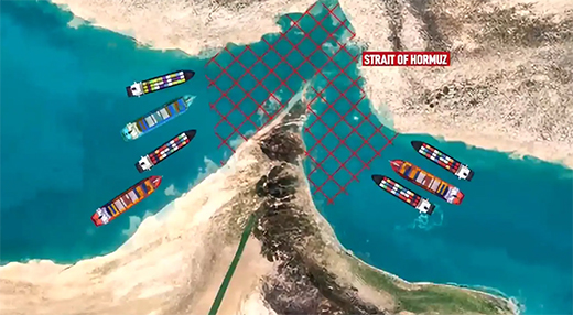 Indian Vessels Fired Upon in Strait of Hormuz