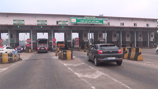 Toll plaza