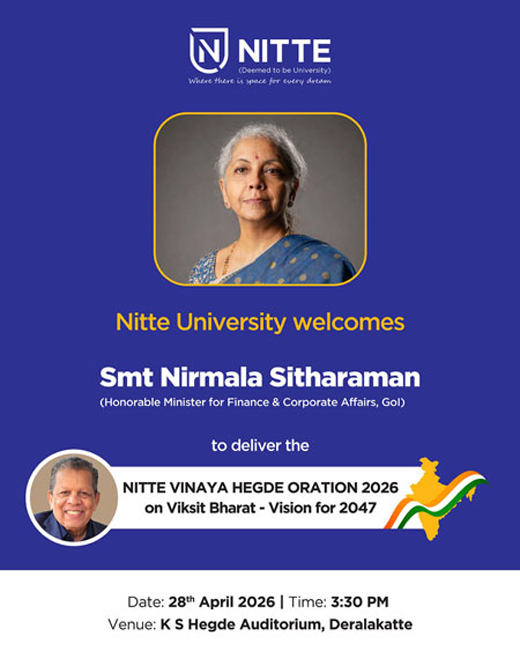 Nitte Vinaya Hegde Oration