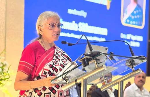 Nirmala Sitharaman at Nitte University