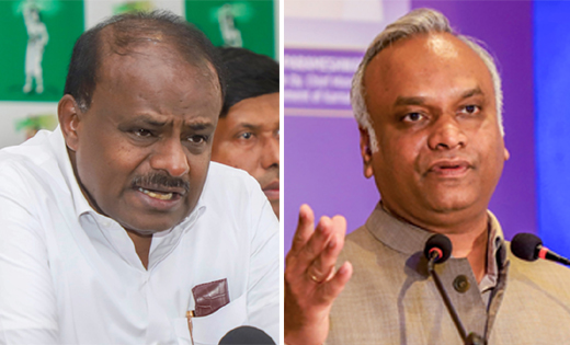 H D Kumaraswamy-Priyank Kharge
