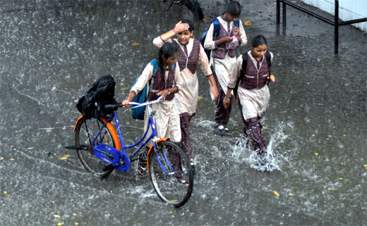 Monsoon intensifies in Dakshina Kannada