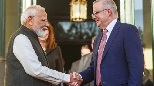 PM Modi and Anthony Albanese