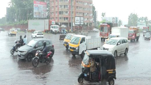 Heavy rainfall
