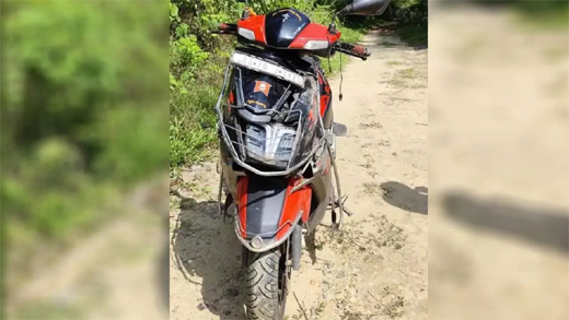 Scooter attacked 