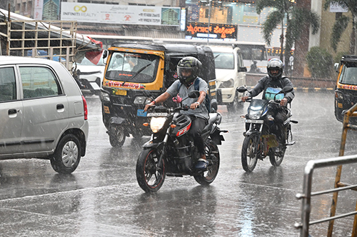 Thunder Showers Mangalore