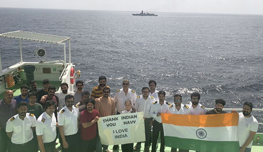 LPG Carrier BW ELM En Route to Mangaluru