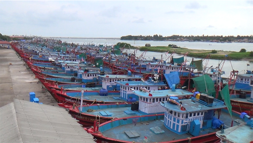 Fishing harbour