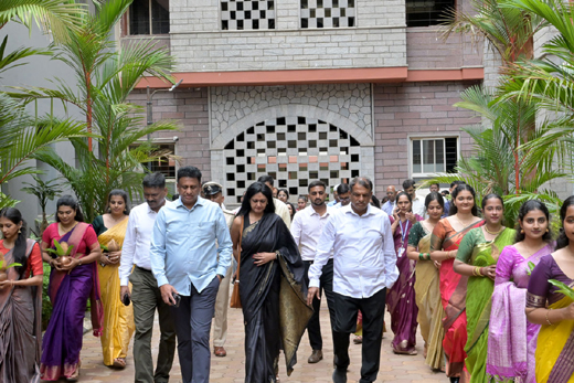 Mphasis AI & Robotics Lab inaugration at Sahyadri College-5