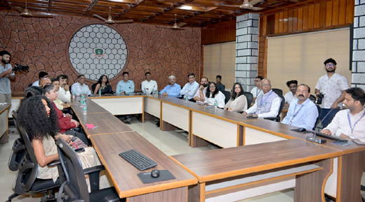 Mphasis AI & Robotics Lab inaugration at Sahyadri College-6