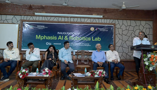 Mphasis AI & Robotics Lab inaugration at Sahyadri College-10