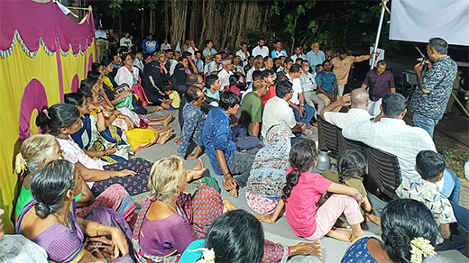 Protest withdraws at Jokatte