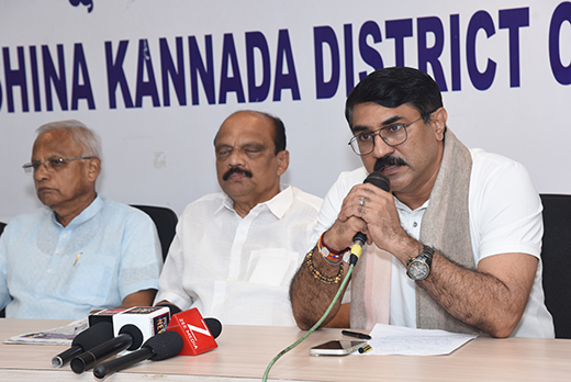 Padmaraj Poojary press meet