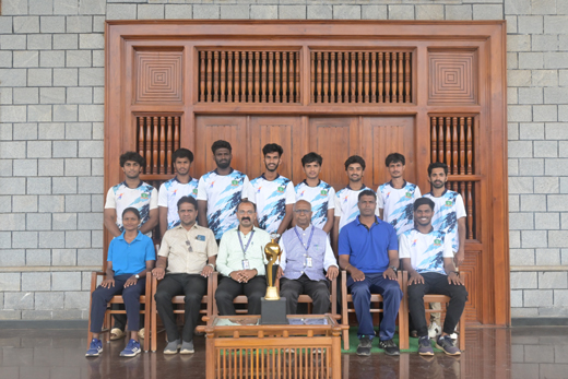 Sahyadri College men&rsquo;s handball team