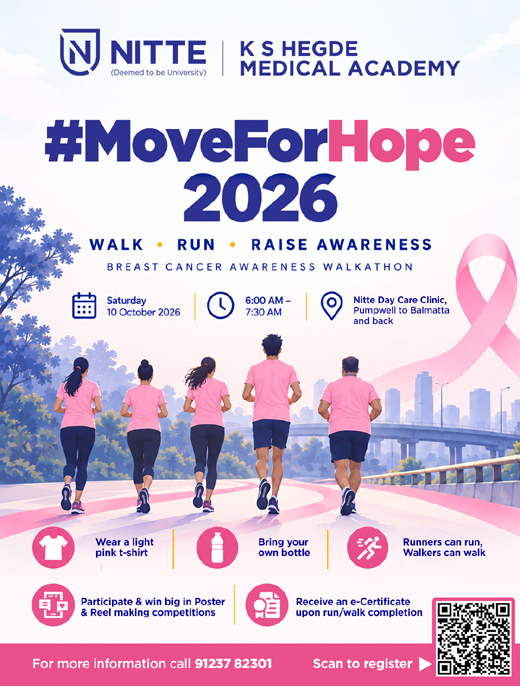 KSHEMA-MoveForHope 2026 breast cancer awareness walkathon