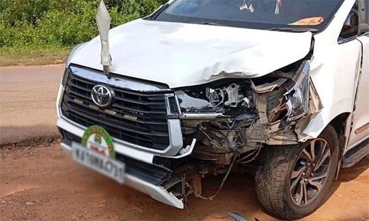 MLA car accident 