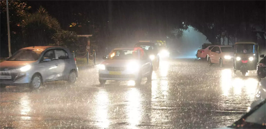 Heavy rain 