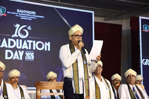 Sahyadri College of Engineering-16th Graduation Day