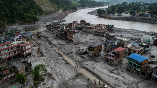 Nepal flood 