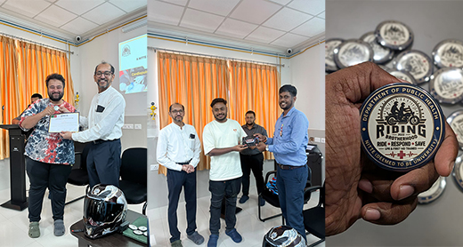 Nitte University trains 30 bikers in CPR and first aid for emergency