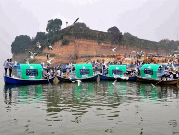 At least 22 people drowned and many others were missing after an overloaded boat capsized