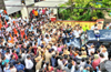 ABVP stages protest accusing hospital of negligence, hospital denies charges