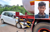 Neliyadi: PU student dies as car rams into parked gas tanker