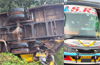 Surathkal: 13 students injured as tourist bus rams school bus