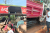 Kundapur: Government bus–tipper collision leaves several injured, including three students