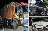 Six injured in car-lorry collision near Badiadka