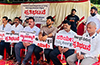 Bajpe Town Panchayat Members Protest Against Airport Authorities