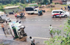 Bantwal: Ambulance driver dies after vehicle overturns
