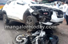 Serial accident in Bikkarnakatte, bike rider critical