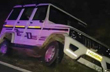 Driver loses control over Bolero as elephant crosses path at Charmady Ghat