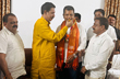 Nalin Kumar meets Brijesh Chowta, congratulates him on getting party ticket