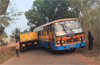 Vittla: KSRTC bus–tipper collision sparks driver clash; cases filed