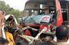 Moodbidri: Tempo driver killed in KSRTC bus collision near Beluvai