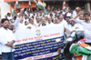 District Congress protest against centre in Mangaluru stopped; leaders detained
