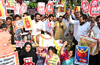 Youth Congress stages protest against price rise