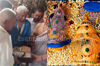 Music composer, Ilaiyaraaja offers diamond studded crown, gold ornaments to Kollur Mookambika