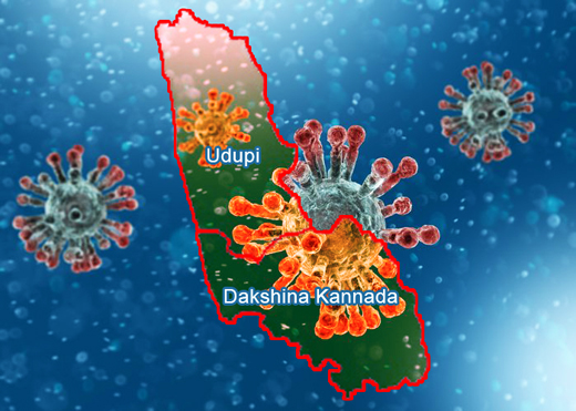 888 Covid-19 cases in DK and Udupi reports 1,392 cases, 5 deaths in twin districts