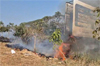 Kapu: Fire breaks out in vacant paddy field near NH-66