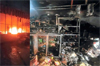 Kundapur: Major fire guts Tekkatte grocery store; loss estimated at over Rs 40 lakh