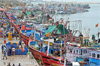 Fishing season begins on Karnataka coast; trawl boats set sail, purse-seine boats to follow after August 9