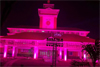 Mangaluru: DK DC office illuminated in pink to mark three years of Gruha Lakshmi scheme