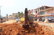 Gurupur-Kaikamba residents protest against overbridge works