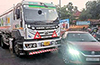 Back-to-Back Accidents Trigger Traffic Chaos at Haleangadi Junction